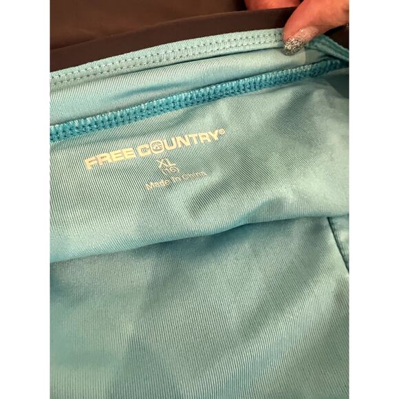 Free Country Matching Tennis Skirt And Workout Top Built in Bra Preppy Tennis XL - Picture 7 of 11